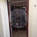 решетчатая дверь с верхней вставкой